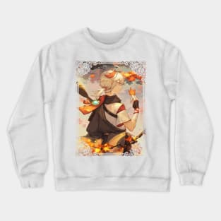 Kazuha Surrounded by Maple Leaves Crewneck Sweatshirt